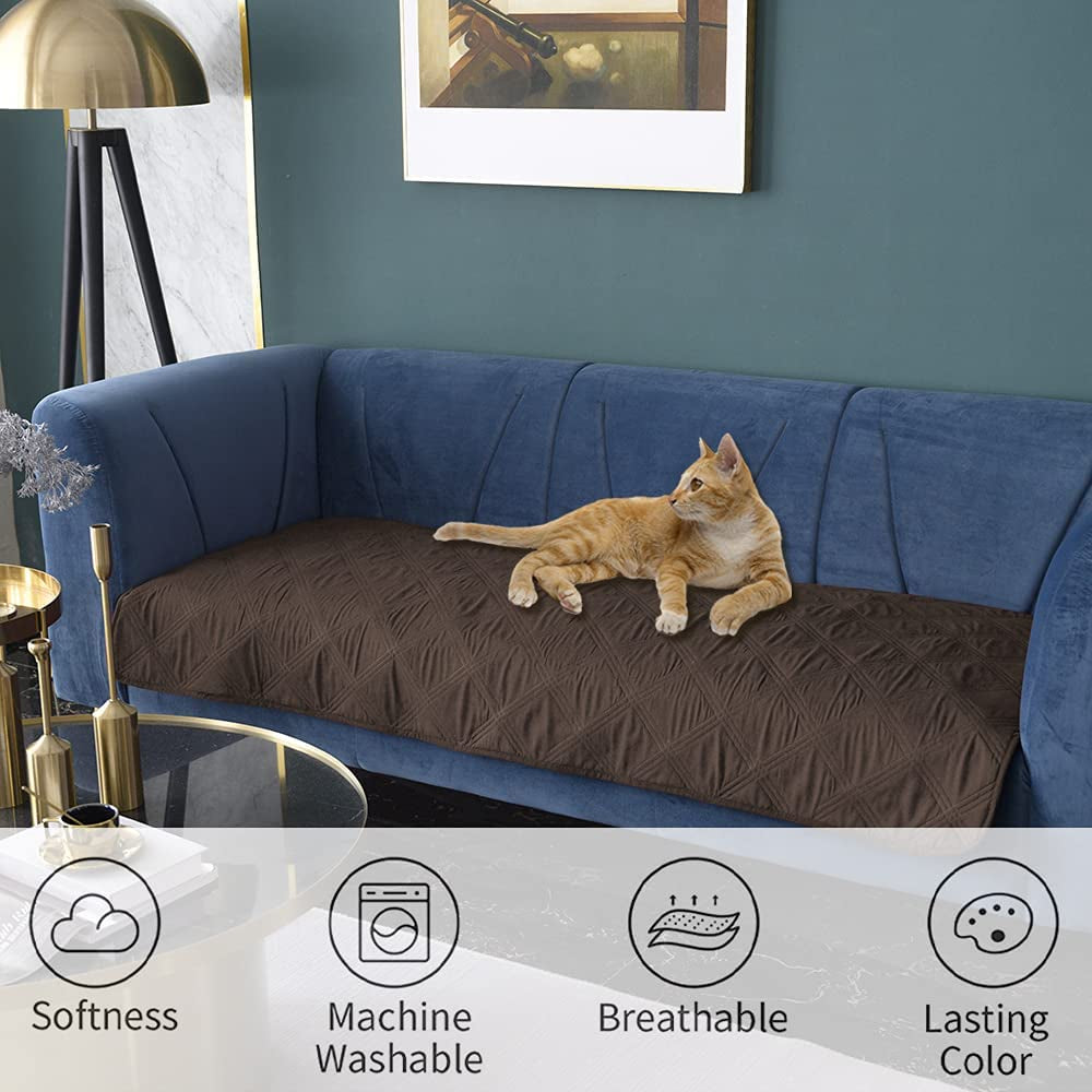 Waterproof Dog Bed Cover with Anti-Slip Back - Protects Furniture from Pet Hair