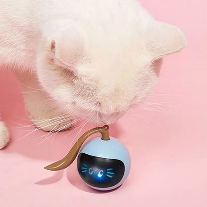 USB Rechargeable LED Cat Toy Ball - Smart & Interactive