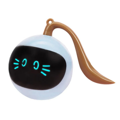 USB Rechargeable LED Cat Toy Ball - Smart & Interactive