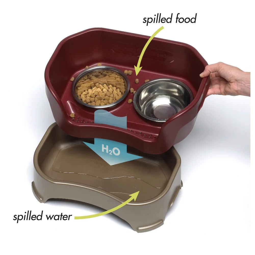 Dog Feeding & Watering Bowl - Home & Garden Pet Supplies