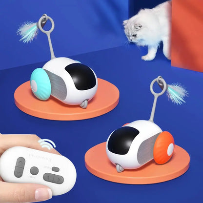 Smart Remote-Controlled Cat Toy Car