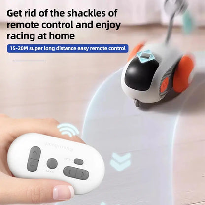 Smart Remote-Controlled Cat Toy Car